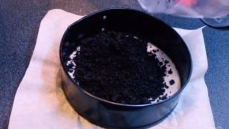 чизкейк красный бархат с орео