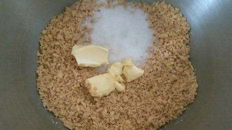 чизкейк на песочной основе