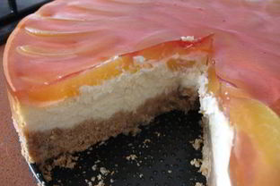 Чизкейк с абрикосами