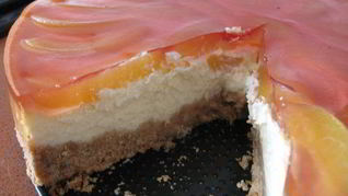 Чизкейк с абрикосами