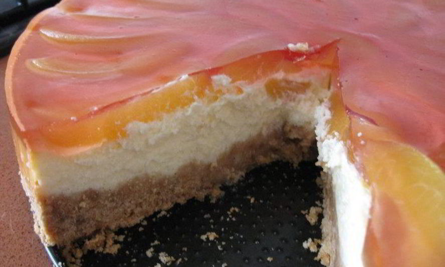 Рецепт чизкейка с абрикосами