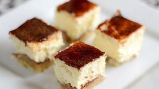 Чизкейк с греческим йогуртом и корицей