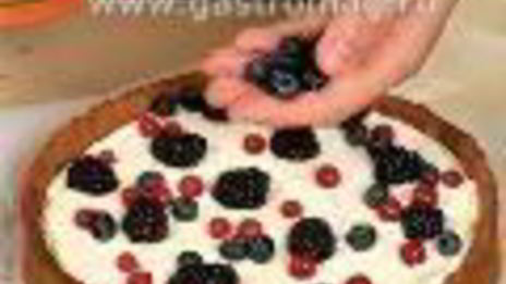 чизкейк с летними ягодами