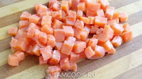 чизкейк с лососем