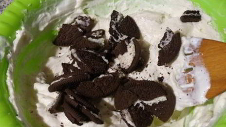 чизкейк с печеньем oreo