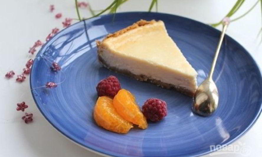 Рецепт чизкейка со сливочным сыром