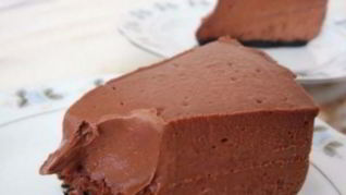 Диетический шоколадный чизкейк с творогом