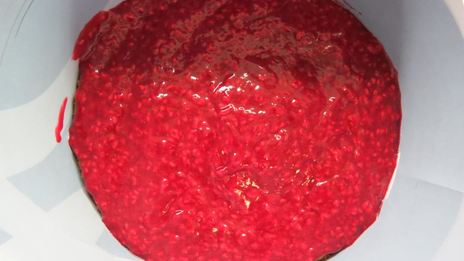 фисташковый чизкейк с малиной