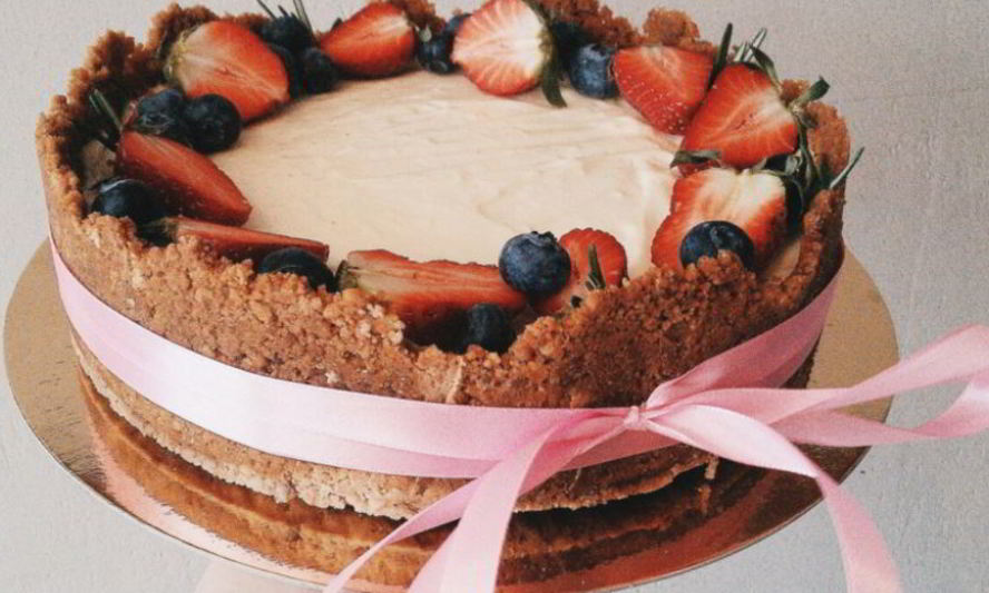Рецепт классического чизкейка с ягодами
