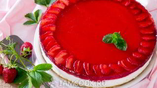 Клубничный чизкейк