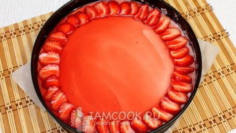 клубничный чизкейк