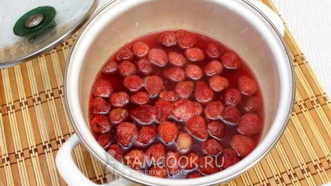 клубничный чизкейк