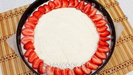 клубничный чизкейк