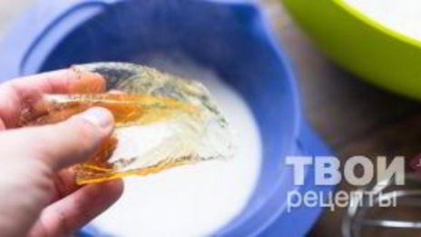 легкий чизкейк с манго