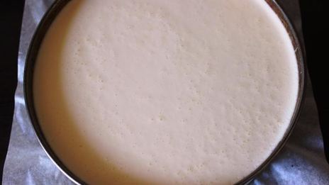 маковый чизкейк под лимонно-сметанным топпингом