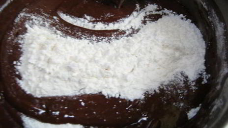 мраморный брауни-чизкейк