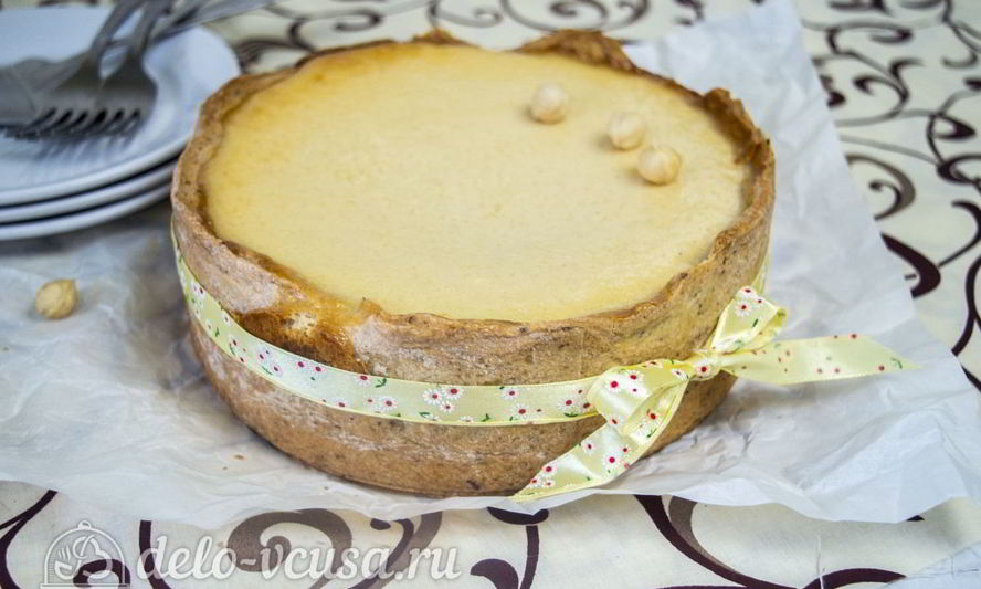 Рецепт орехового чизкейка