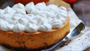 Тыквенный чизкейк