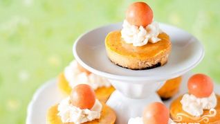 Тыквенные чизкейки-мини