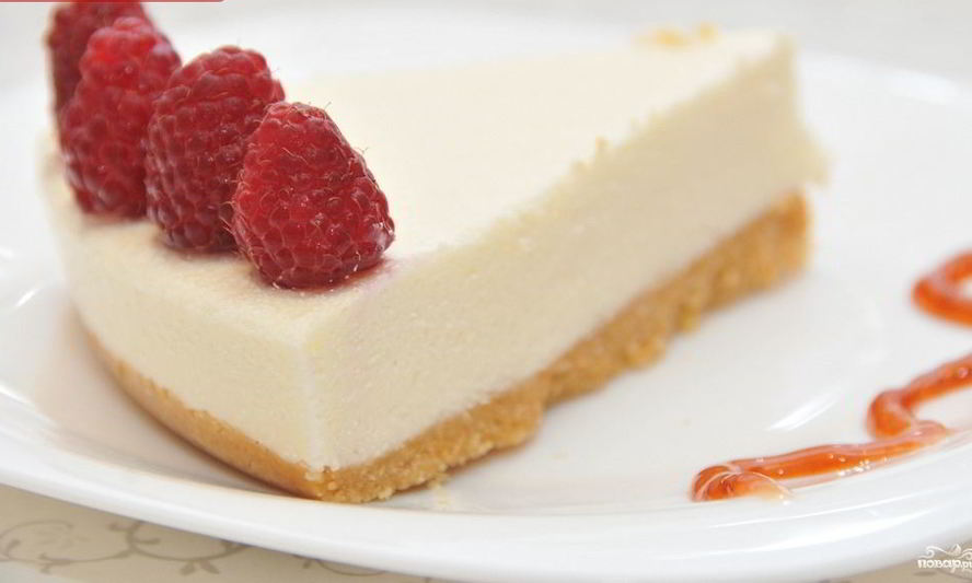 Рецепт ягодного чизкейка без выпечки