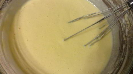 японский чизкейк с ягодным соусом