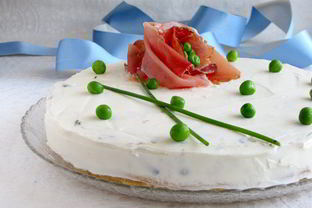 Закусочный чизкейк Утренняя роза