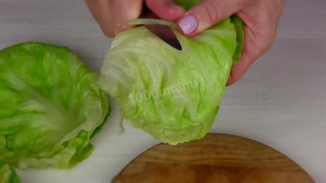 капустные конвертики с сыром