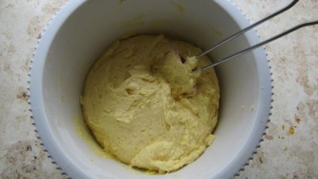 апельсиновый кекс в шоколадной глазури