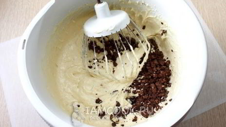 банановый кекс с шоколадной крошкой