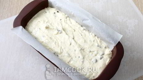 банановый кекс с шоколадной крошкой