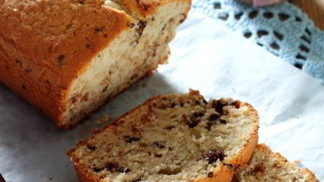 банановый кекс с шоколадной крошкой