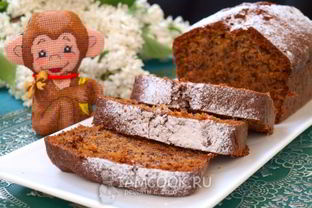 Банановый кекс в духовке