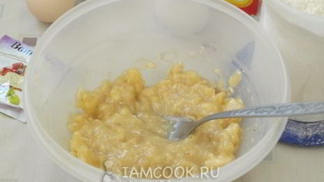 банановый кекс в духовке