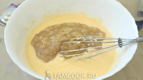 банановый кекс в духовке