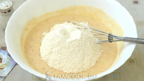 банановый кекс в духовке