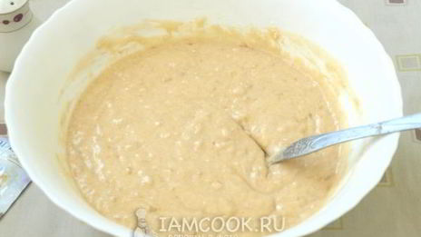 банановый кекс в духовке