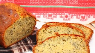 Домашний кекс с маком