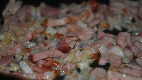 кабачковые кексы с беконом