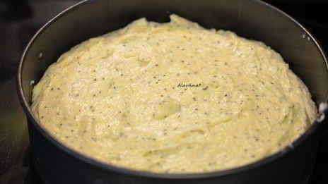 кекс лимонный с семенами чиа