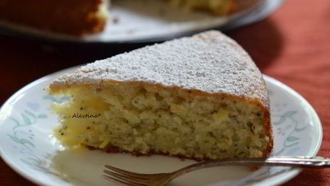 кекс лимонный с семенами чиа