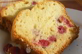 Кекс малиновый