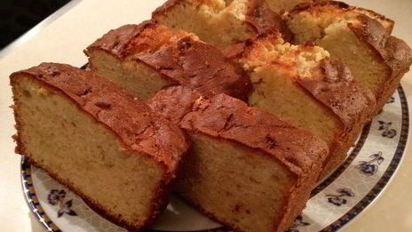 кекс с яблоком и корицей