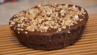 Кекс шоколадный в шоколаде