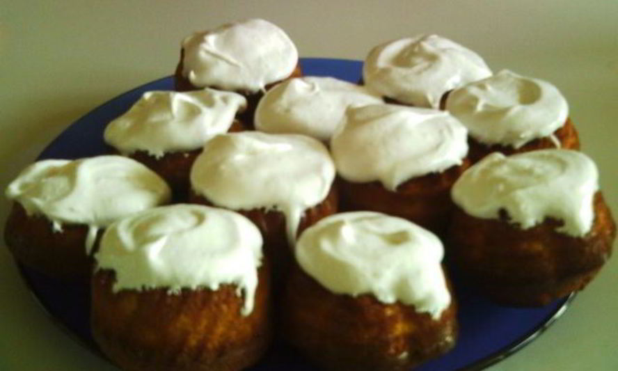 Рецепт кексиков в глазури