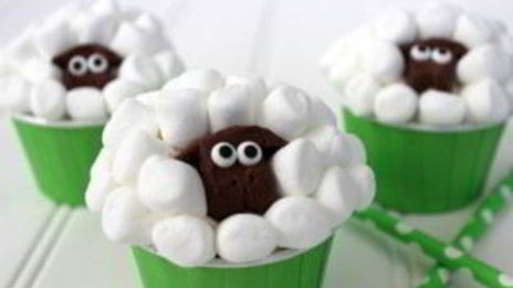 кексы овечка