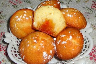 Кексы с джемом внутри