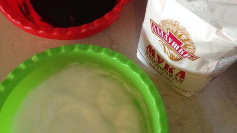 кексы с клубникой