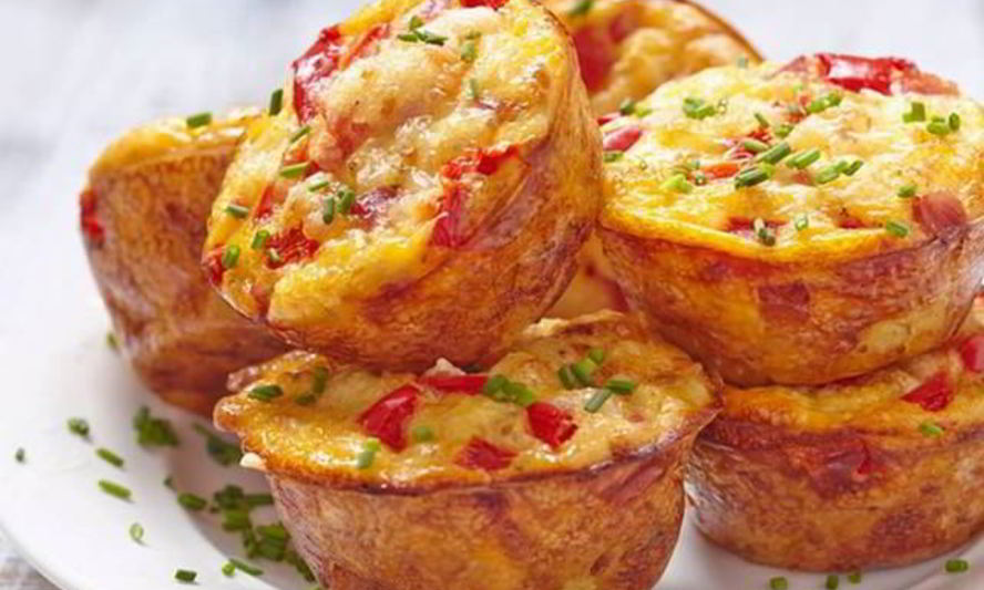 Рецепт кексов с перцем и рикоттой