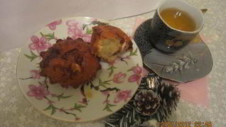 Кексы зимнее утро