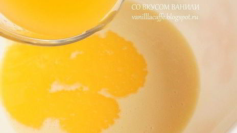 кукурузно-апельсиновый кекс